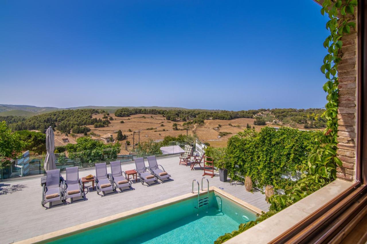 Villa Tramonto With Private Heated Pool, By Zantewize Volímai Exteriör bild